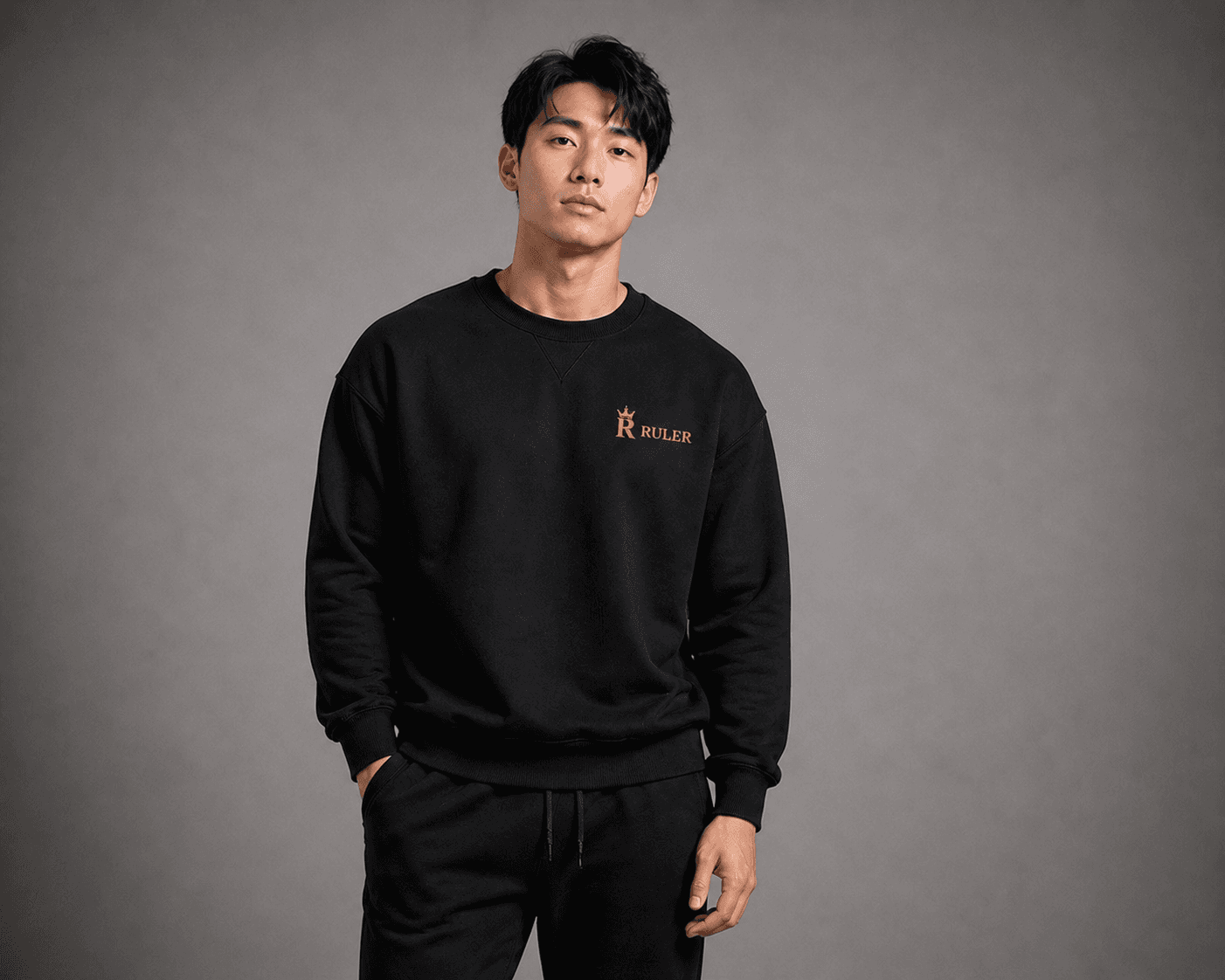 3. RULER™ Essential Crewneck